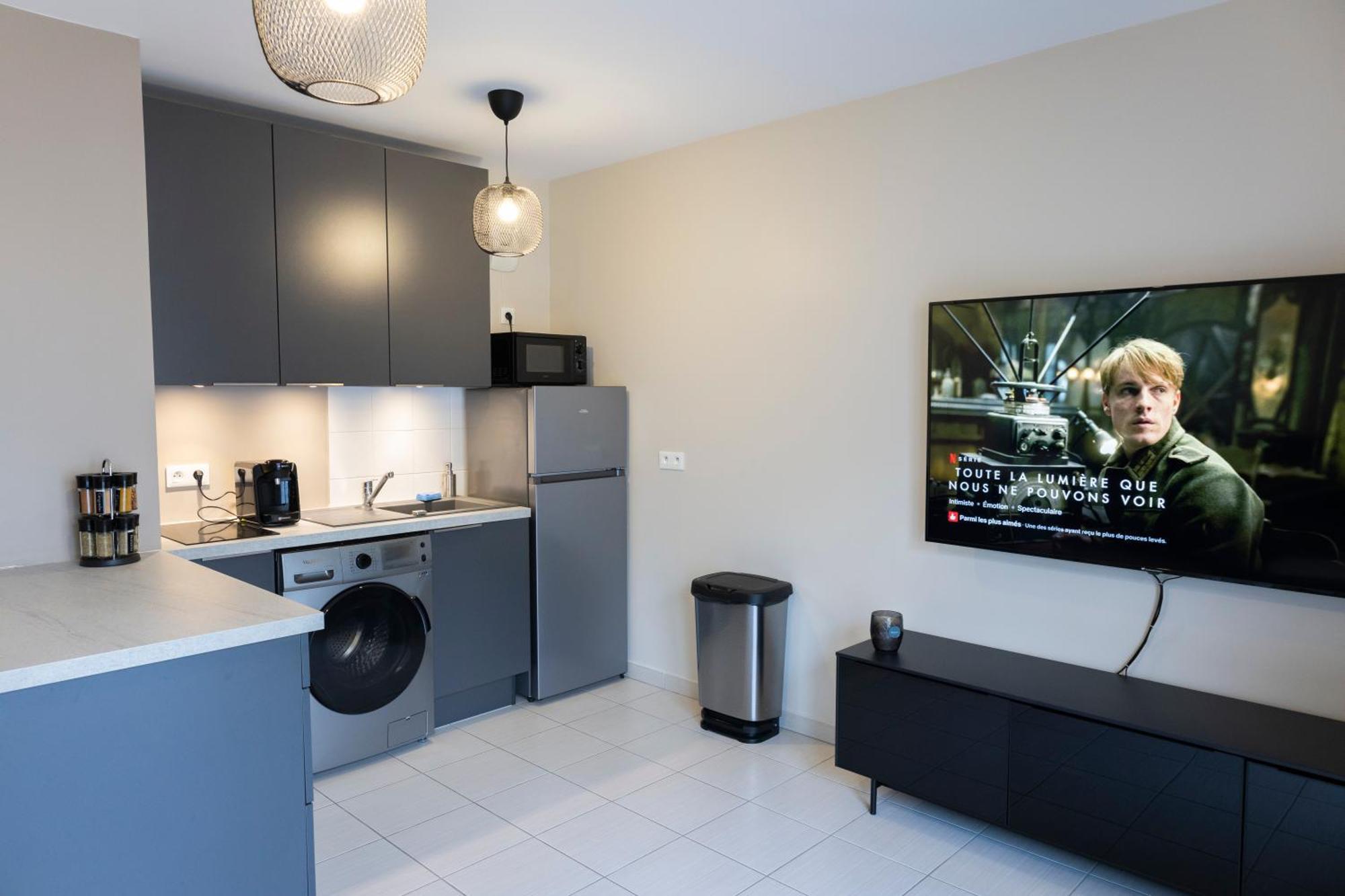 Charmant Studio En Residence Avec Parking Bussy-Saint-Georges Zewnętrze zdjęcie